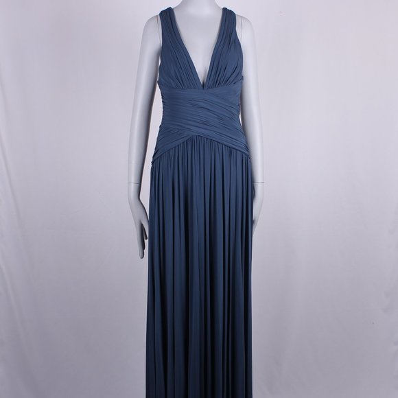 BCBGMaxAzria Dresses & Skirts - BCBGMAXAZRIA Blue Maxi Dress Size M